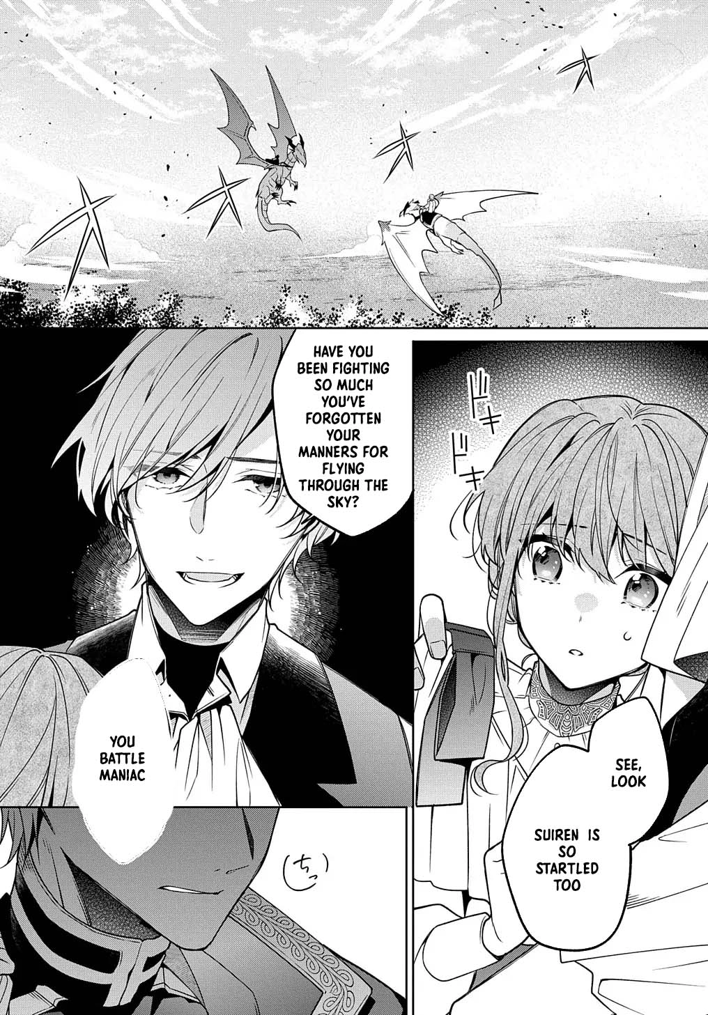 The lovery Flower Girl Who Prayed For Love with a Caged Dragon kight Chapter 4 Page 6
